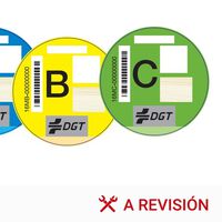 Dónde se puede conseguir la etiqueta medioambiental de la DGT y cuál es su precio