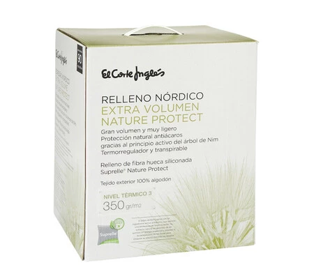 Relleno Nordico Nivel Termico 3 Fibra Extra Volumen Nature Protect El Corte Ingles