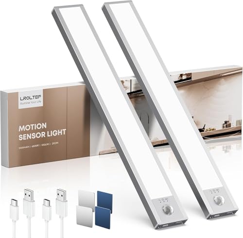 Luz LED con sensor de movimiento (2 unidades)