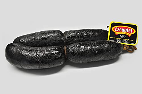 Embutidos Ezequiel Morcilla Curada De León, Elaboración Artesanal Sin Aditivos 420 G