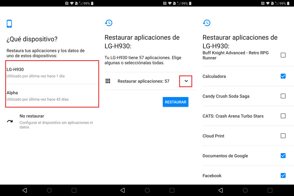 Configuracion Nuevo Android