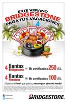 Bridgestone paga tus vacaciones de verano