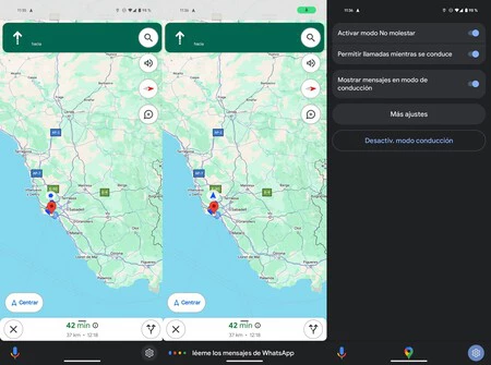 新しい運転モードが運用中