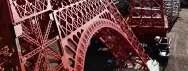 31 metros e 8 toneladas de ferro: aos 77 anos, francês ergue réplica da Torre Eiffel no quintal após oito anos de trabalho; vídeo 