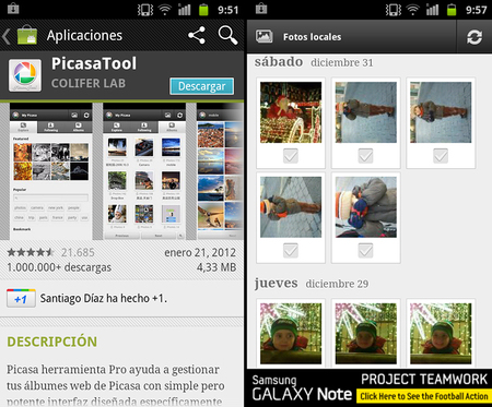 Sincroniza tus fotos de Picasa con tu móvil Android