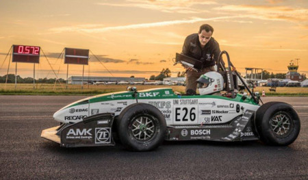 Estudiantes alemanes consiguen un récord de aceleración con un prototipo eléctrico