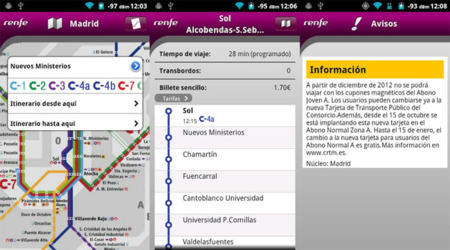 Renfe para Android