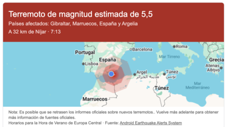 alerta terremoto