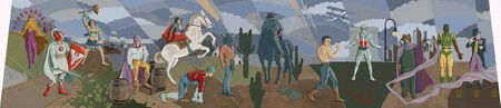 Superman Mural 1