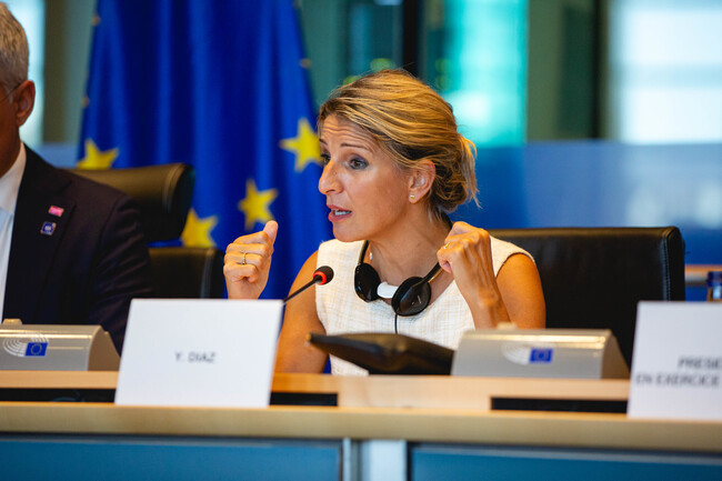 Yolanda Díaz, Ministra de Trabajo