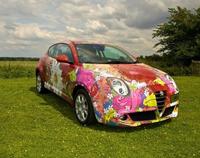 Alfa Romeo Mito "art car", a punto de ser Dolorpasión™
