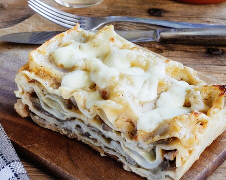 Lasaña de berenjenas. Receta fácil de pasta sin carne