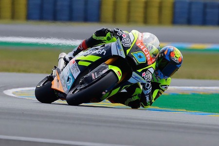 Jorge Navarro se sobrepone a la falta de ritmo y una caída para conseguir su segunda pole seguida en Moto2