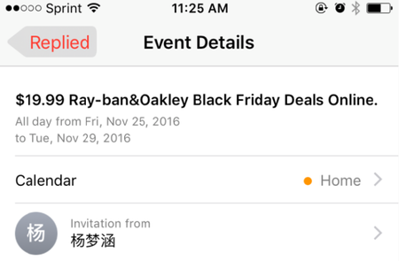 Apple se disculpa por el SPAM que apareció recientemente en el calendario de iCloud