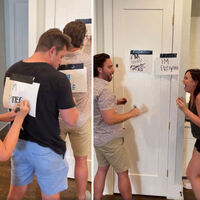 Una forma divertida y original de anunciar el embarazo: jugando a adivinar la frase 