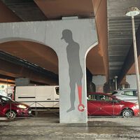 El scalextric de Vallecas es como nuestro muro de Berlín: una mole que separa dos clases sociales y que nadie se atreve a derribar 