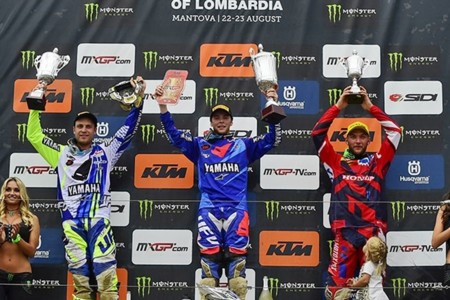 Podio Mxgp Lombardia 2015