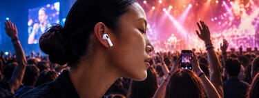 Cada vez más personas acuden a los conciertos con AirPods en las orejas. El motivo es simple: funcionan como tapón 