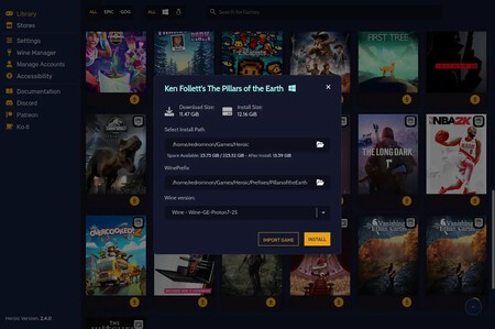 Imagen De Heroic Games Launcher
