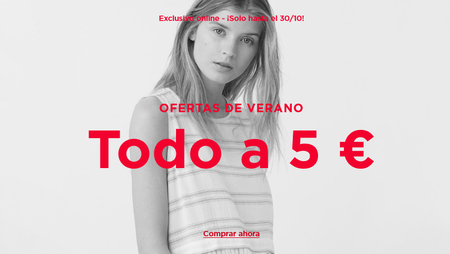 Chollazos en la promo de Mango oulet: Todo por 5 euros