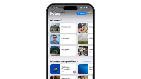 アップルのフォトアルバム