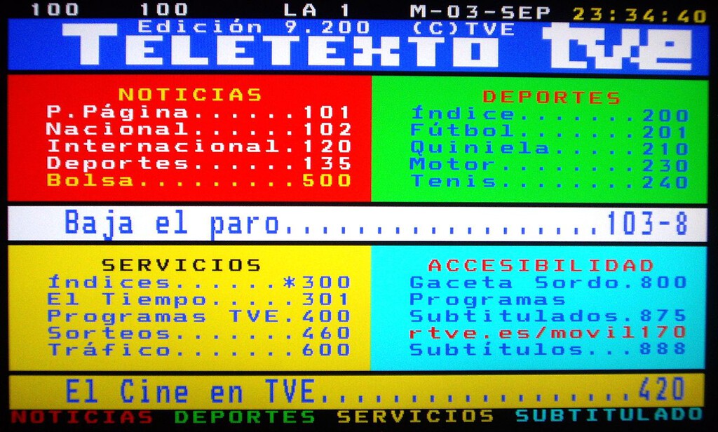 Es 2023 y sigo leyendo Teletexto de TDT: el impresionante número de gente que sigue usándolo en España 50 años después 