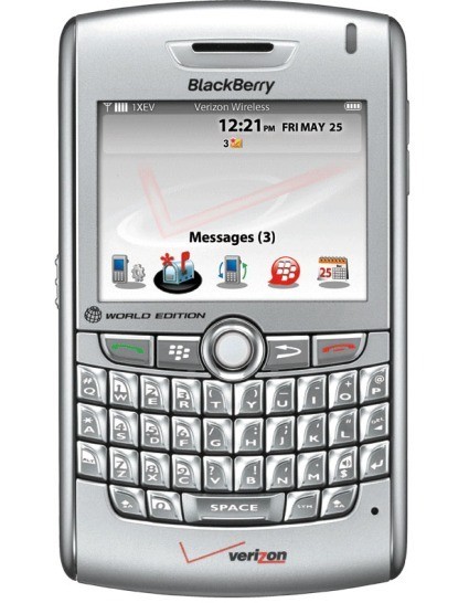 BlackBerry 8830 Cyclone, la 8800 para Verizon