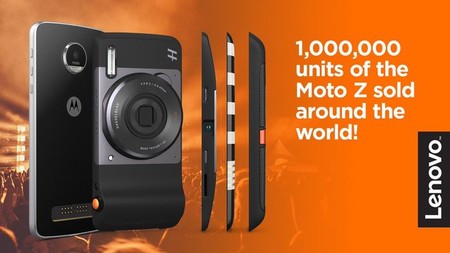 Un millón de Moto Z vendidos para un Lenovo que vende menos móviles que el año pasado