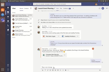 Microsoft Teams llega a Linux, y pasa a ser la primera aplicación de Office en la plataforma