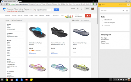 Google lleva la multitarea de Windows 8 a Chrome OS