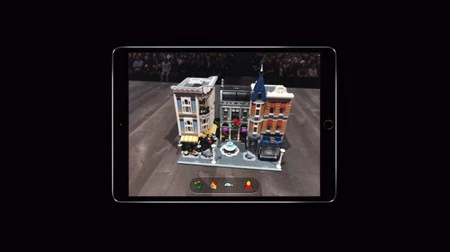 WWDC 2018 の最初の基調講演でのレゴのデモは、共有された経験でした。