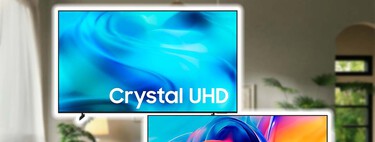 Los dos televisores más baratos de Samsung  modelo 2026 y sus diferencias: Crystal  y Mini LED