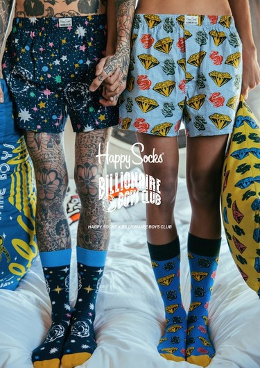 Billionaire Boys Club x Happy Socks, la colaboración que debes tener en tu radar 