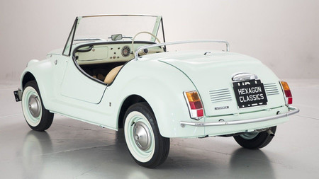 Fiat 500 Gamine By Vignale, a subasta: parece un juguetito pero cuesta una pasta gansa