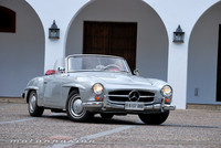 1961 Mercedes-Benz 190 SL Roadster (W121 II B), retroprueba