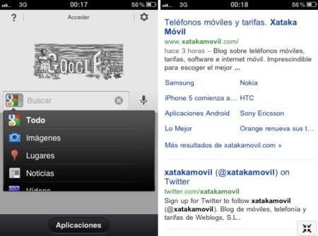 Google App actualizada para iOS con visibles mejoras en su interfaz