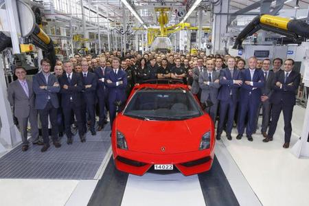Lamborghini fabrica el último Gallardo