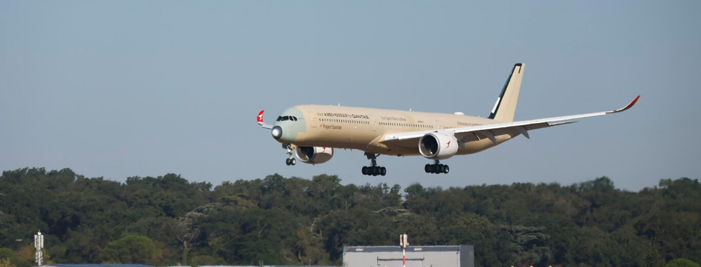 Un A350-1000ULR acaba de completar un vuelo de más de 24 horas sin escalas. Boeing quería el proyecto, pero Qantas eligió a Airbus