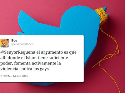 Twitter suspende la cuenta de un usuario por afirmar que el Islam fomenta la violencia contra los gays