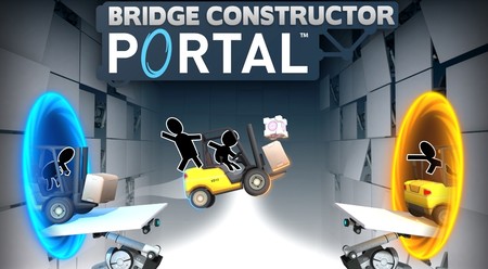 Bridge Constructor Portal se actualiza para añadir su editor de niveles en Steam