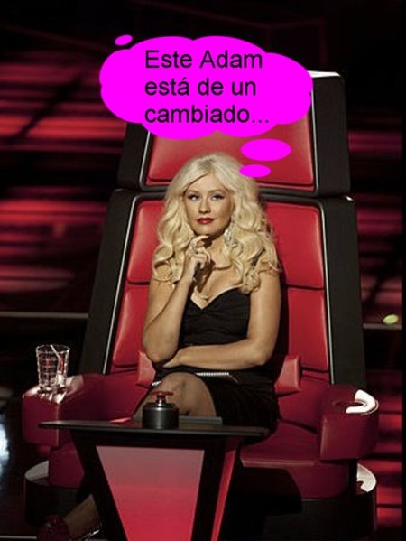 Cuando Christina Aguilera hila fino, hila fino de verdad