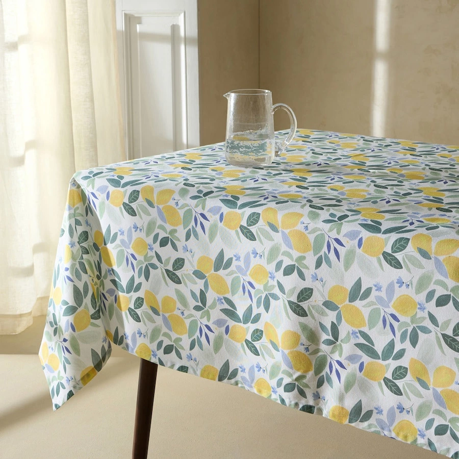 Mantel antimanchas resinado Lemons Basics El Corte Inglés.