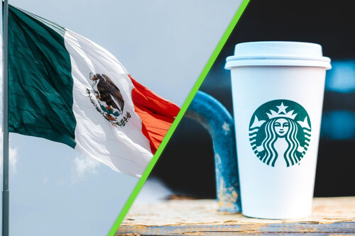 Starbucks espera tener más de 1,000 tiendas en México mientras sus sucursales en EE.UU. no dejan de cerrar