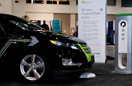 Plugless Power: recarga inalámbrica a prueba en el Chevrolet Volt