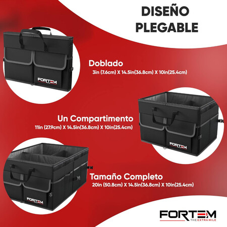 Organizador de maletero de Fortem el más vendido de Amazon