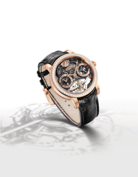 El reloj Récital 16 de Bovet, diseñado por Pascal Raffy para que además de flipante sea, sobre todo, útil
