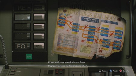 Guía de Resident Evil 3: solución al puzle del metro con el tren parado en Redstone Street