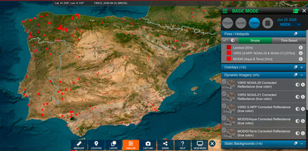 Nasa Mapa Satelite Incendios verano