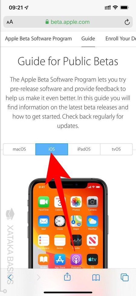 Beta Ios