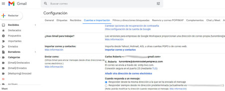 Configura Gmail